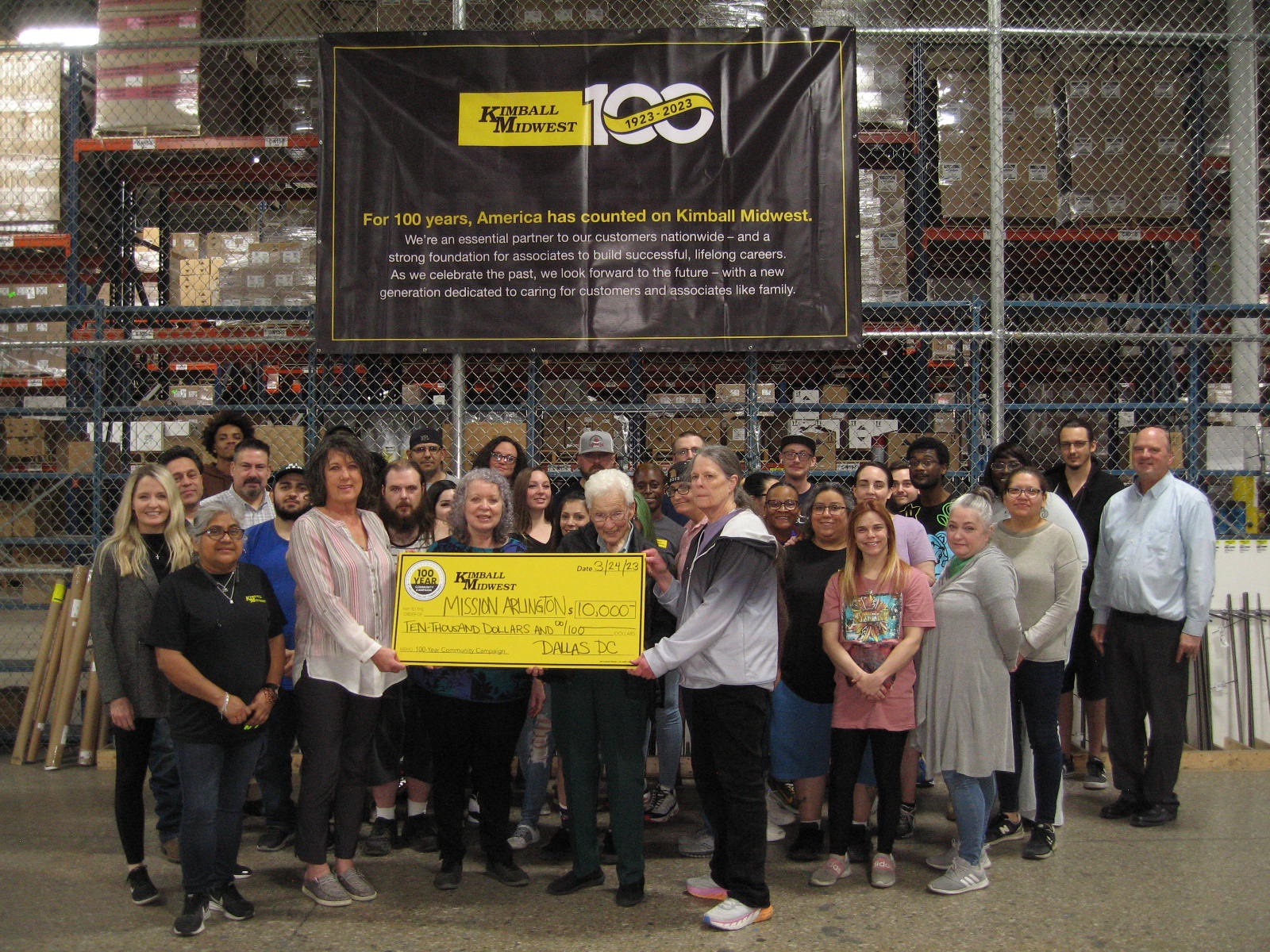 Kimball Midwest Honors Centennial with Texas Celebration